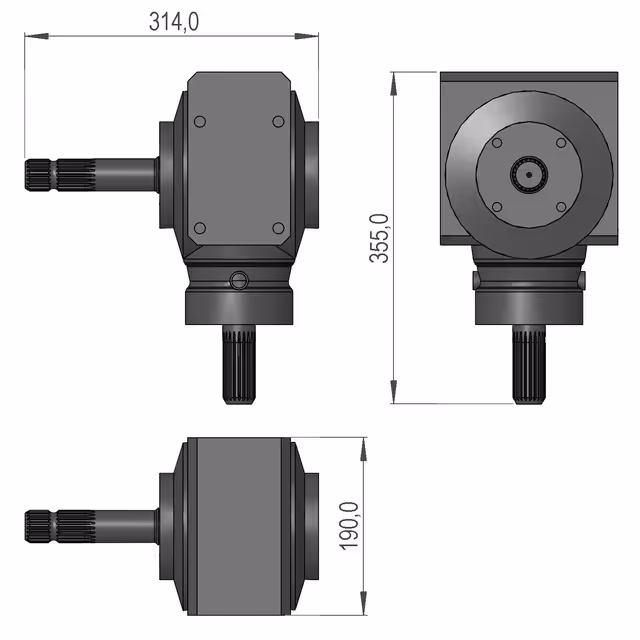 BOITIER B&P GONILO.020.0 SIP 150665006B