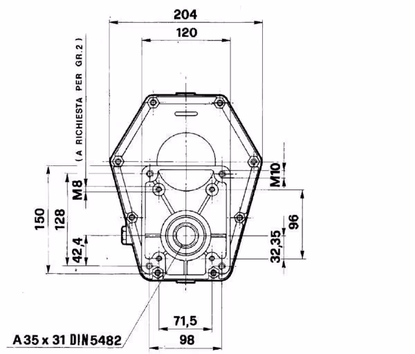 Boîtier GBF-30-S-1-3.5 (A GBF30S135 - Borelli