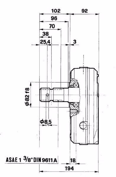 Boîtier GBF-30-S-1-3.5 (A GBF30S135 - Borelli