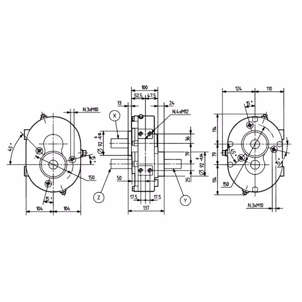 Boitier inverseur prise de force 602200 | COMER