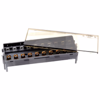 Boitier porte-fusibles stéatite 10 pôles adaptable