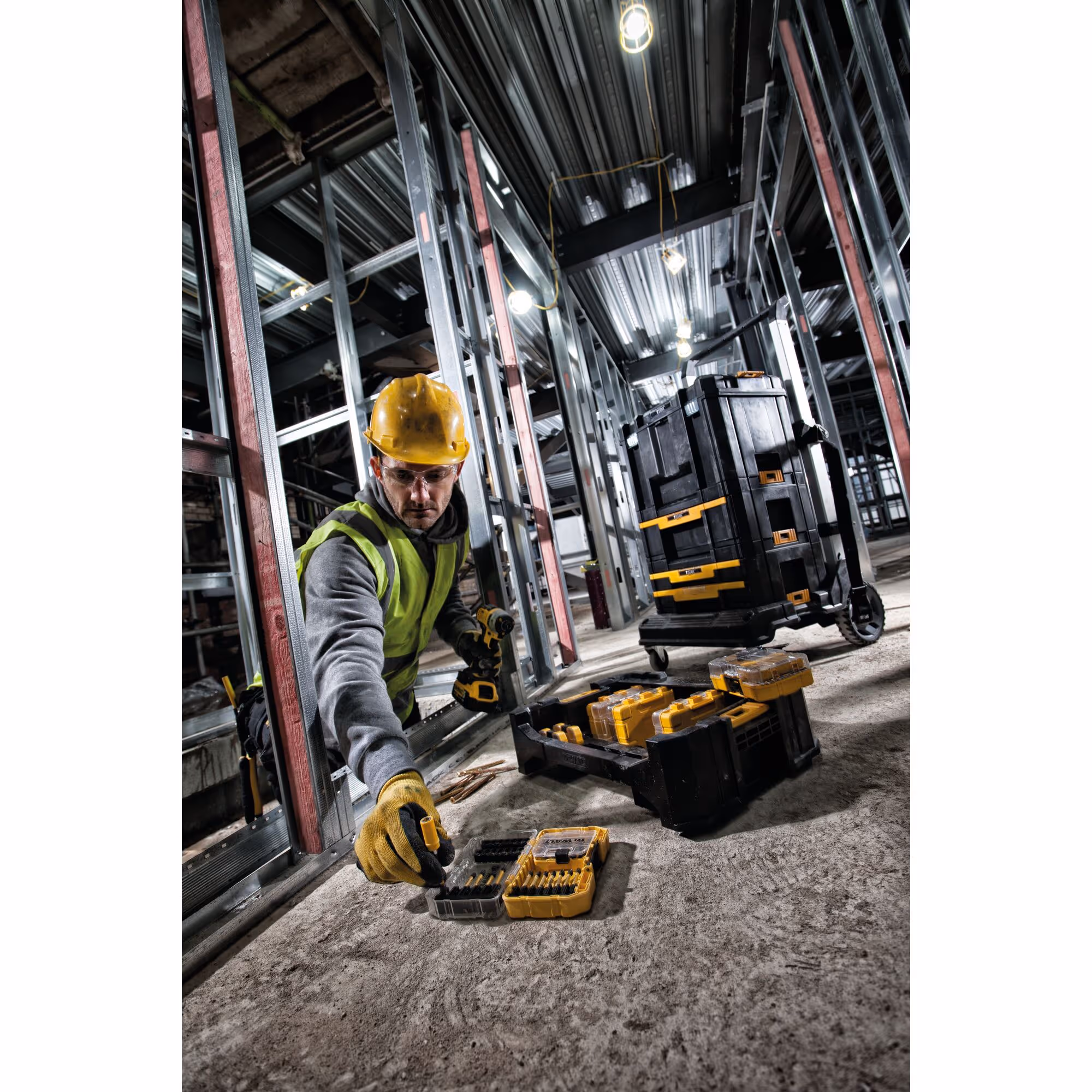 Boitier pour petits coffrets TOUGHCASE et boites d'embouts compatibles TSTAK®