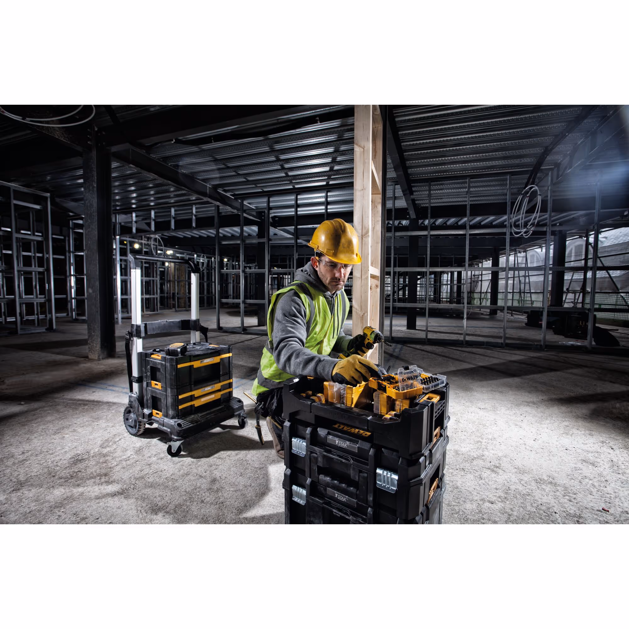 Boitier pour petits coffrets TOUGHCASE et boites d'embouts compatibles TSTAK®