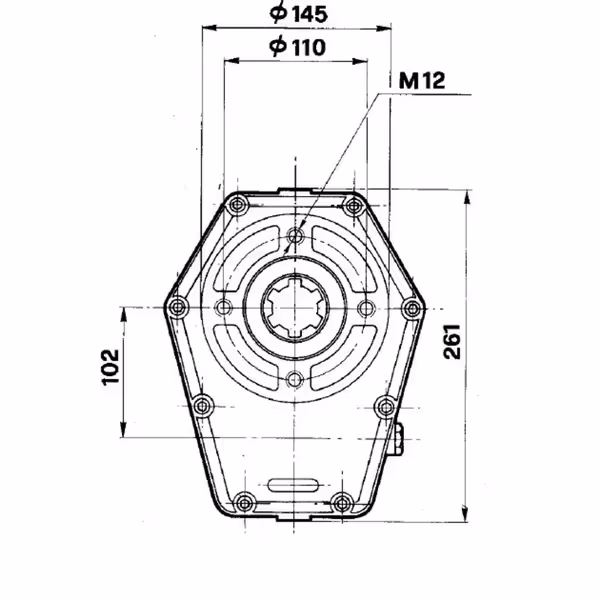 Boitier transmission GBF30S330 - Borelli