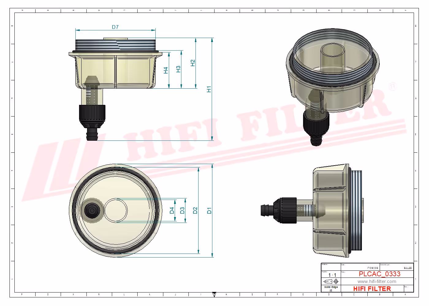 BOL Hifi Filter MO 3600