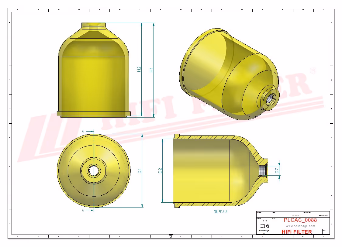 BOL TRANSPARENT Hifi Filter MO 3103