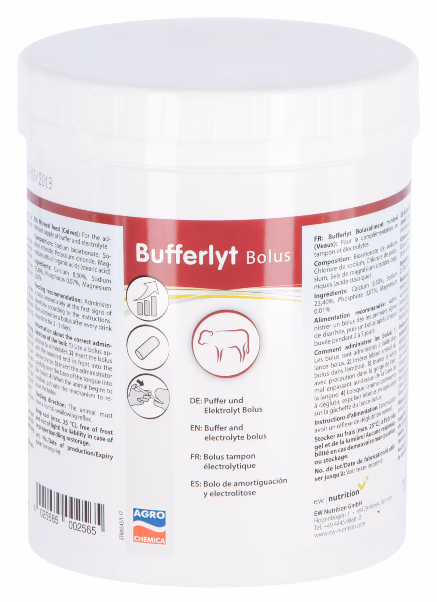 Bolus Bufferlyt tampon et électrolytes