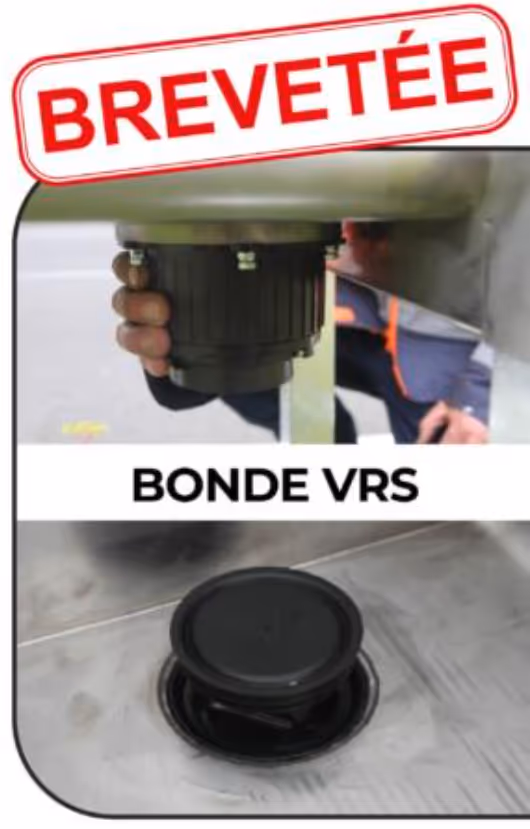 Bonde de vidange d'abreuvoir Bovin inox VRS