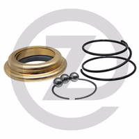 BONDIOLI & PAVESI Verrouillage rapide à billes - 1 3/4" 6 dents - 1 3/4" 20 dents