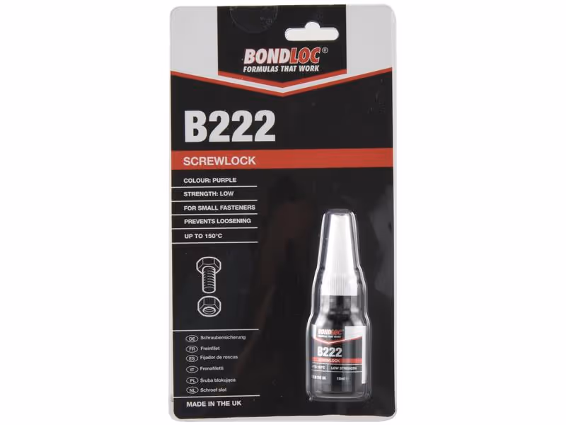 BondLoc B222 - Serrure À Vis - 10ml