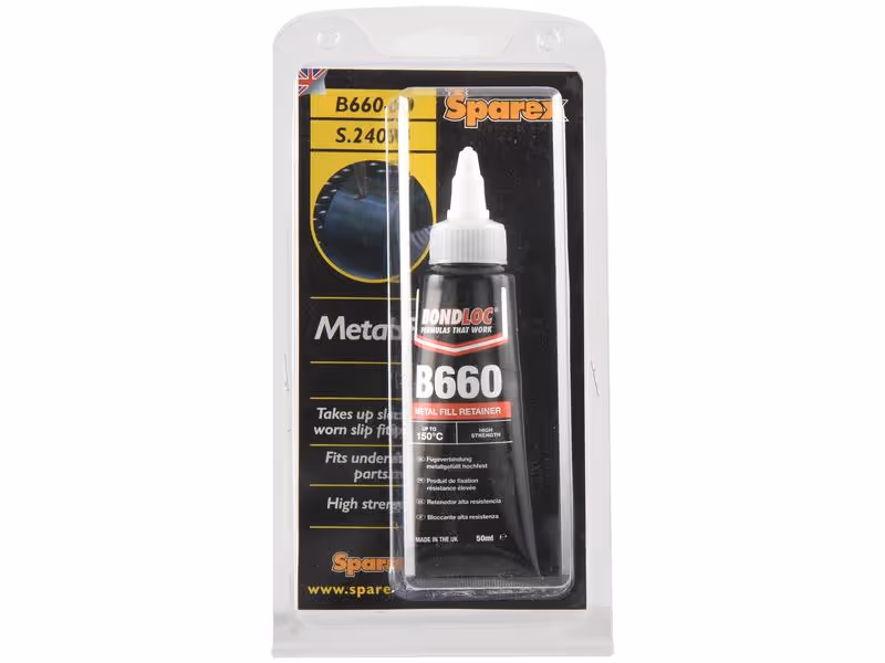 BondLoc B660 - Retenue De Remplissage En Métal - 50ml