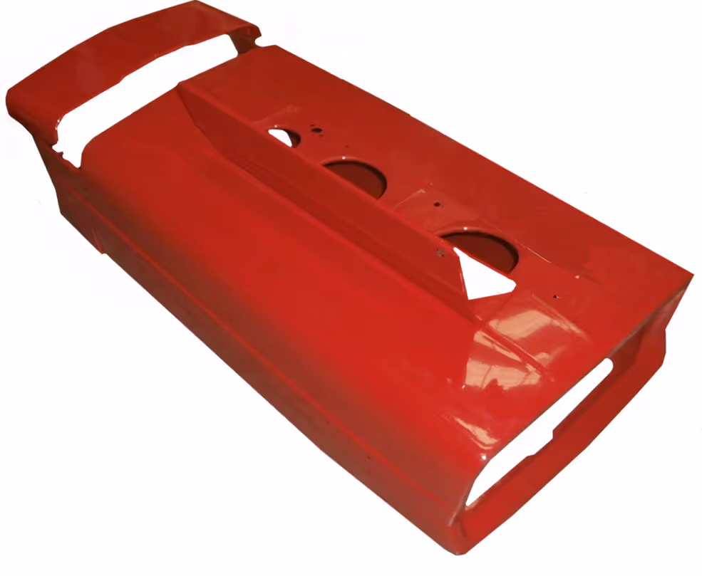 Bonnet 135 carburant c/w & batterie porte 13" & 14" 1884310M92 | Massey-Ferguson