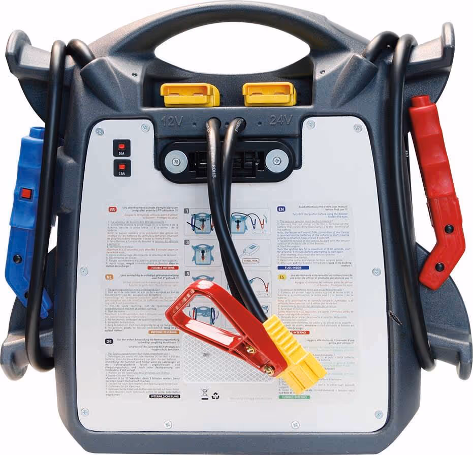 BOOSTER 12/24V 6200A SUR STATION DE RECHARGE VEHICULE DC