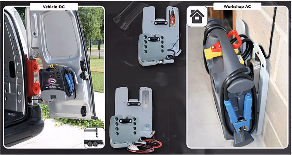 BOOSTER 12V 2370A SUR STATION DE RECHARGE VEHICULE DC