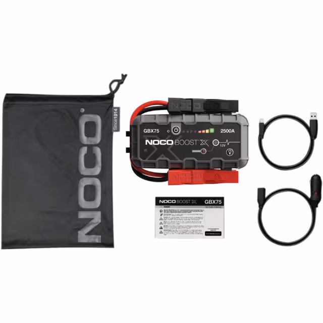 Booster lithium gbx75 noco - 12v/2500a