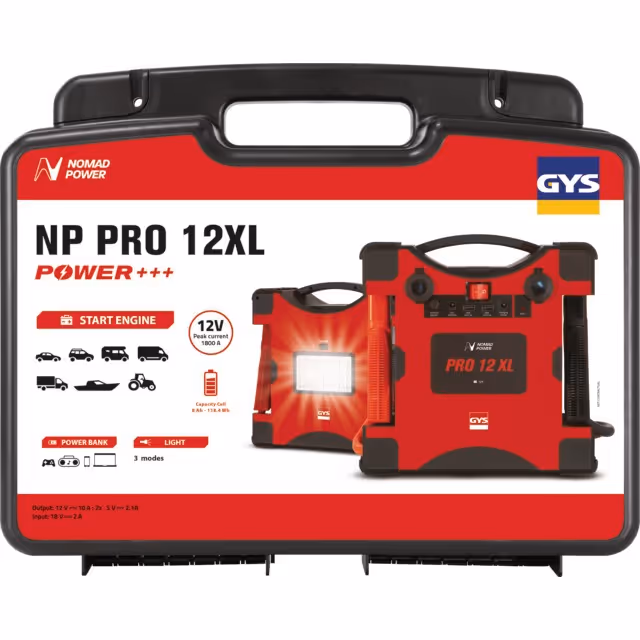 Booster lithium nomad power pro 12 xl