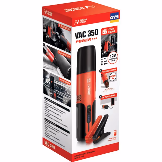 Booster lithium nomad power vac 350