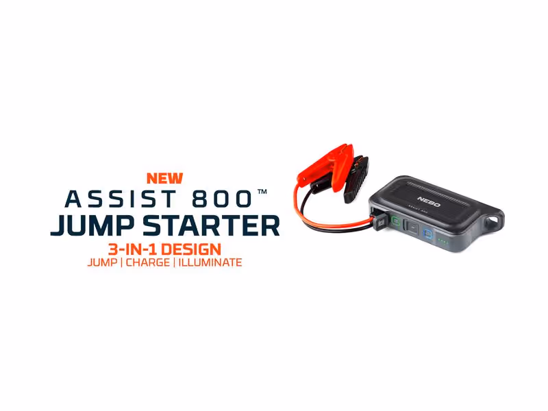 Booster NEBO Assist 800, 3 en 1