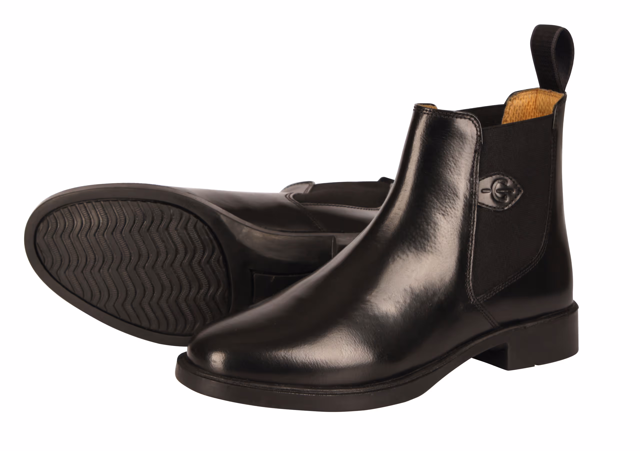 Boots d'équitation Classic noires, T. 39