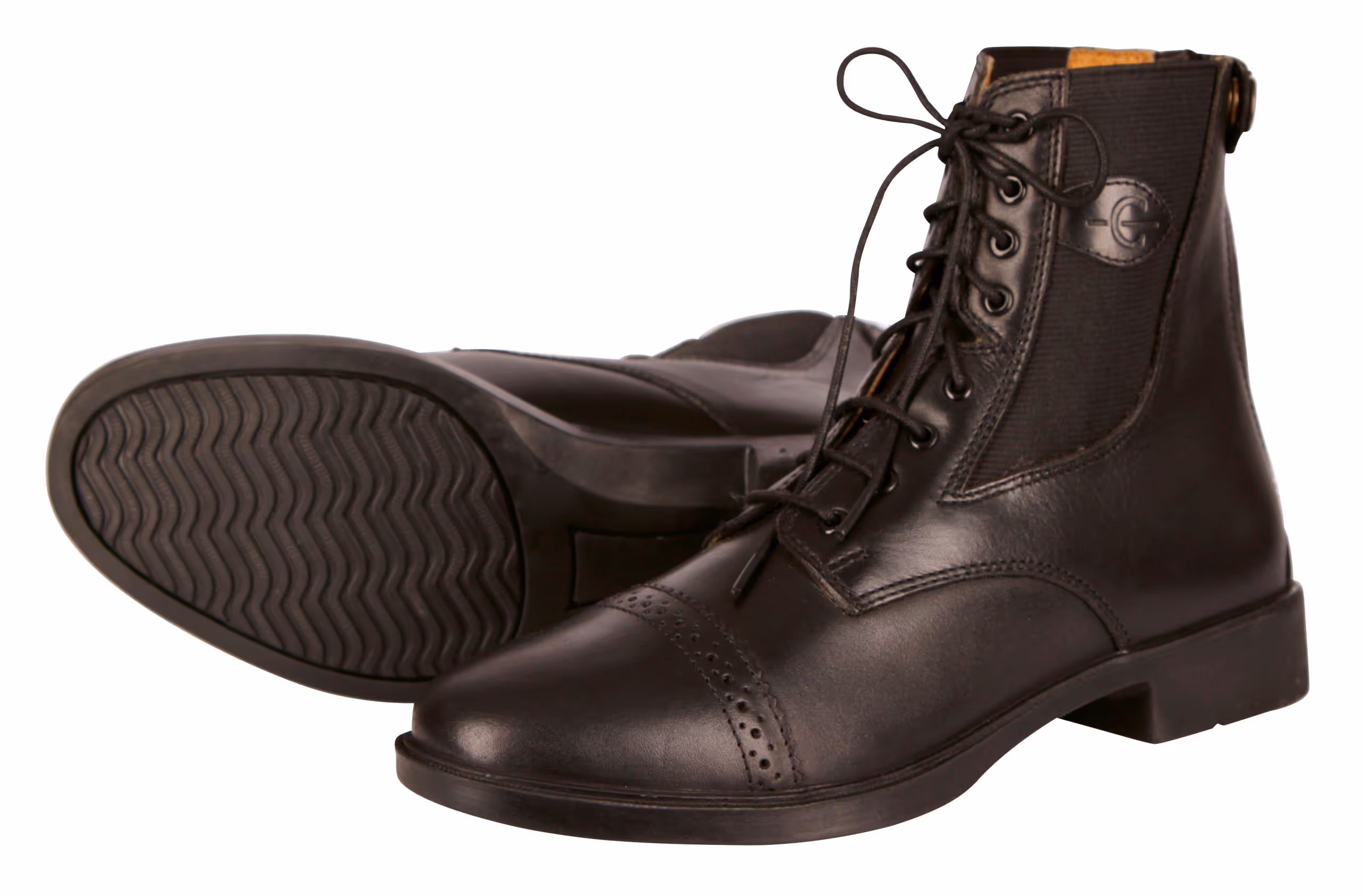 Boots d'équitation Monaco noires, T. 36