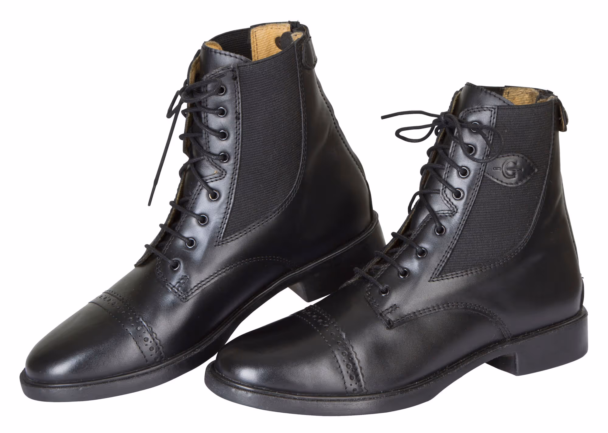 Boots d'équitation Monaco noires, T. 42