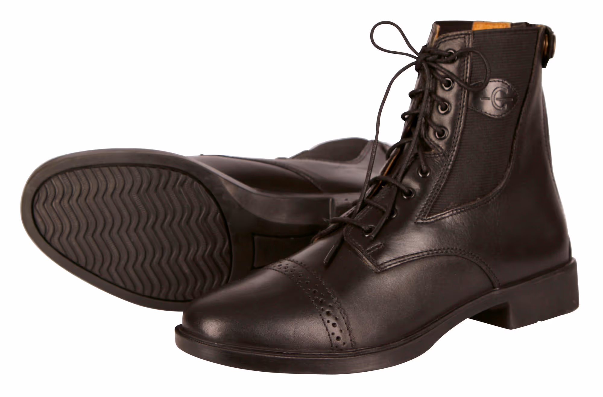Boots d'équitation Monaco noires, T. 42