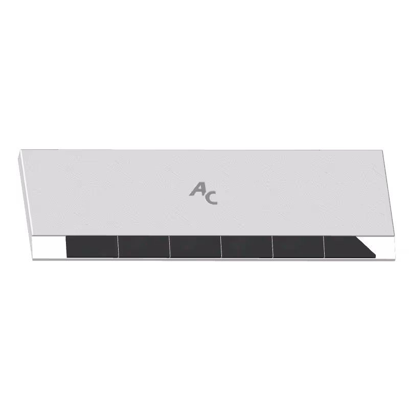 Bord a souder Agricarb Droit 270x110x14mm Carbure