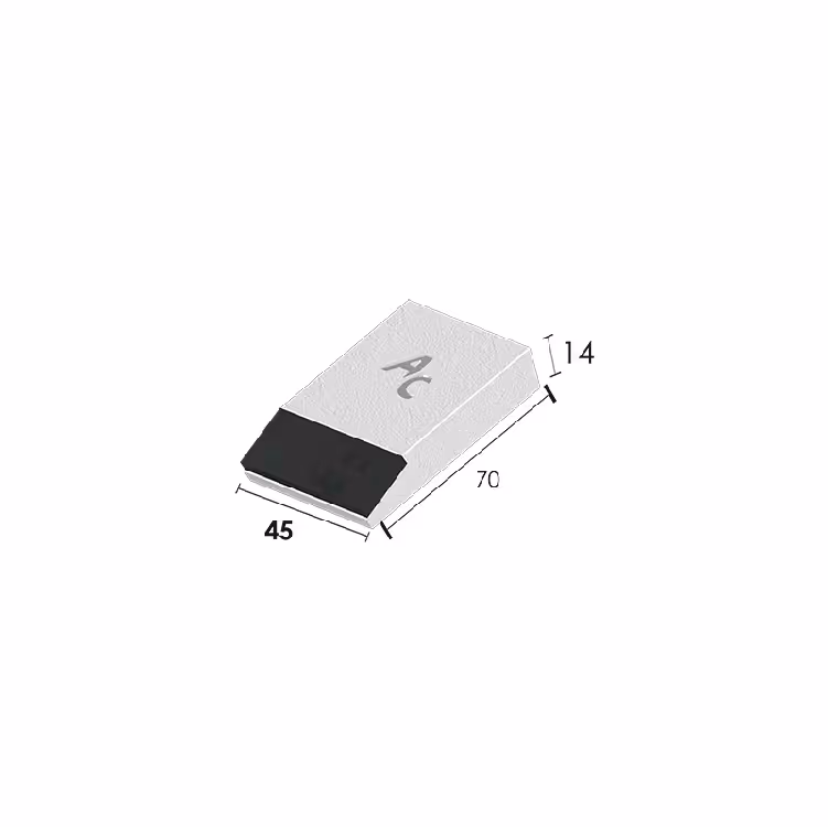 Bord a souder Agricarb 70x45x14mm Carbure