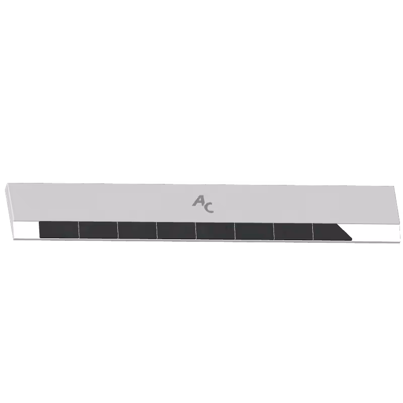 Bord a souder Agricarb Droit 360x70x14mm Carbure