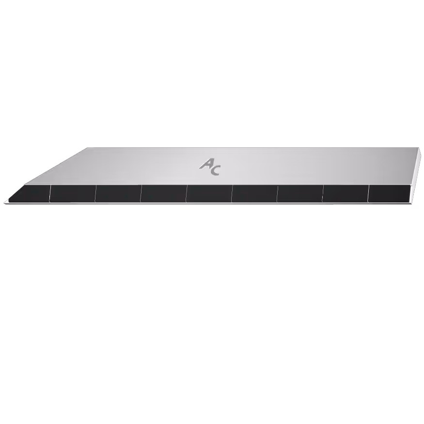 Bord a souder Agricarb Gauche 450x70x14mm Carbure