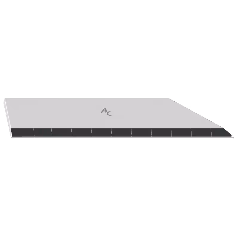 Bord a souder Agricarb Droit 500x110x14mm Carbure
