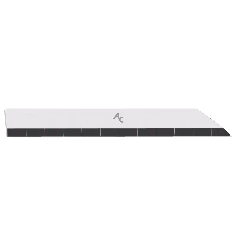 Bord a souder Agricarb Droit 550x70x14mm Carbure