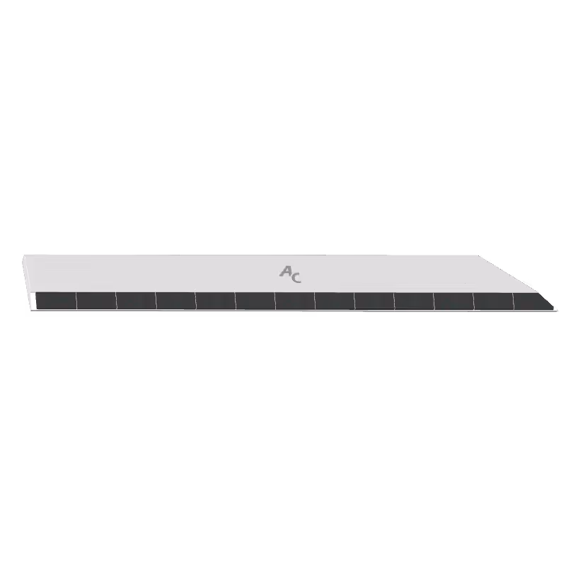 Bord a souder Agricarb Droit 600x70x14mm Carbure