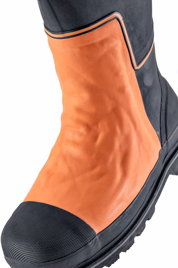 BOTTE CHAINAMIC 5.0 LEV3 NOIR/ORANGE T46