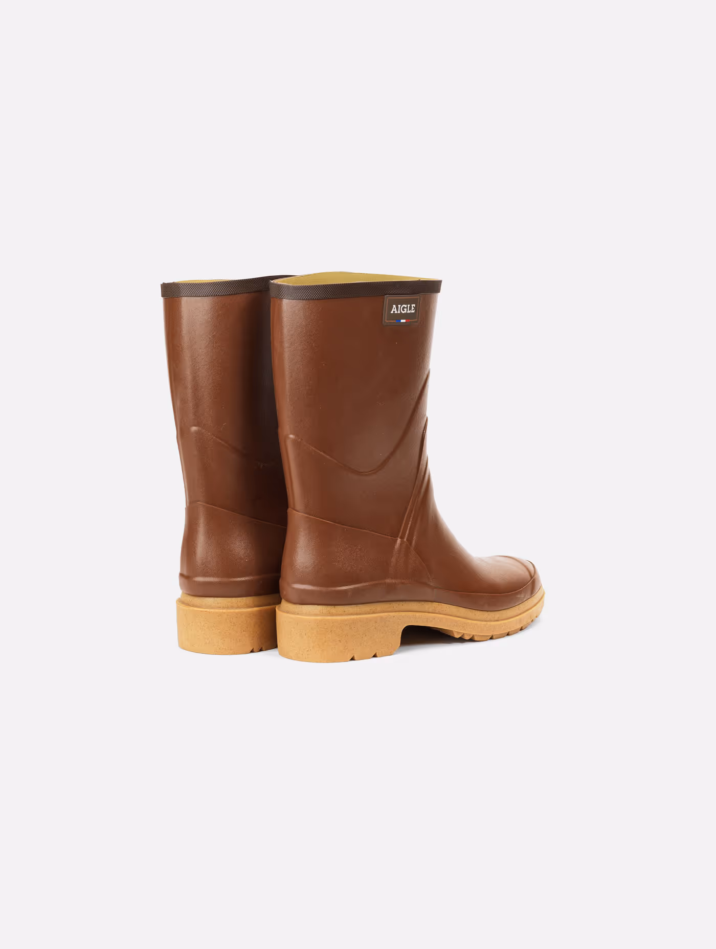 Bottes bison 2 Ambre T44 Aigle Origine