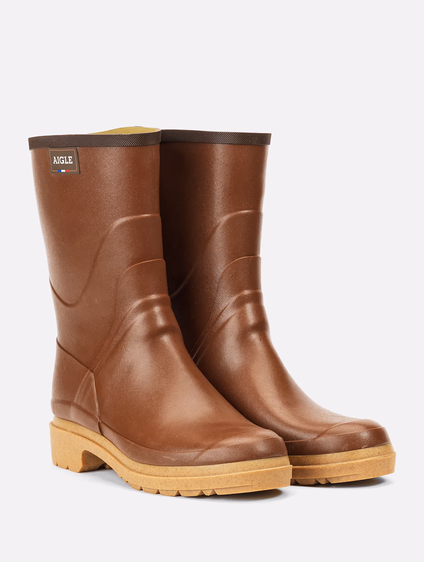 Bottes bison 2 Ambre T45 Aigle Origine