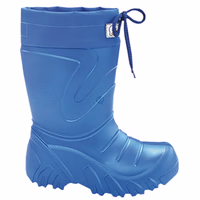 Bottes, en caoutchouc  bleues