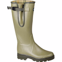 Bottes vierzon soufflet vert p45 le chameau