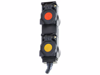 Bouchon anti-poussière avec récupération d'huile unitaire Double unit 82mm spacing, with Yellow and Red Clips - ref TARV 2 8245 GR
