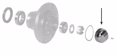 Bouchon de moyeu 81802363 | Ford