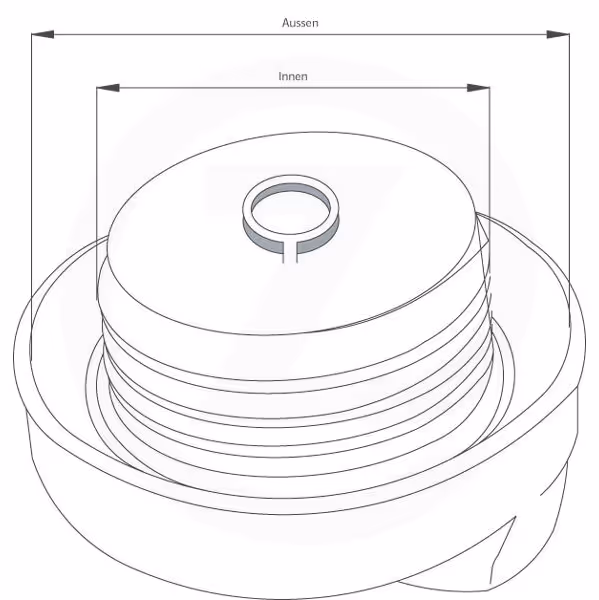 Bouchon de réservoir Fendt Adaptable