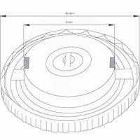 Bouchon de réservoir Zetor Adaptable