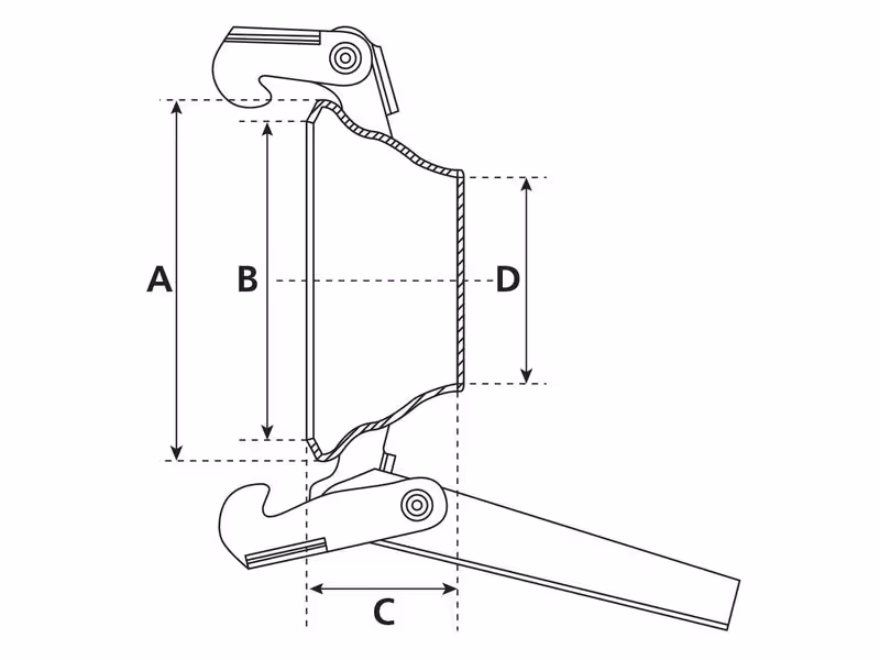 Bouchon femelle - 6'' (150mm) (Galvanisé)