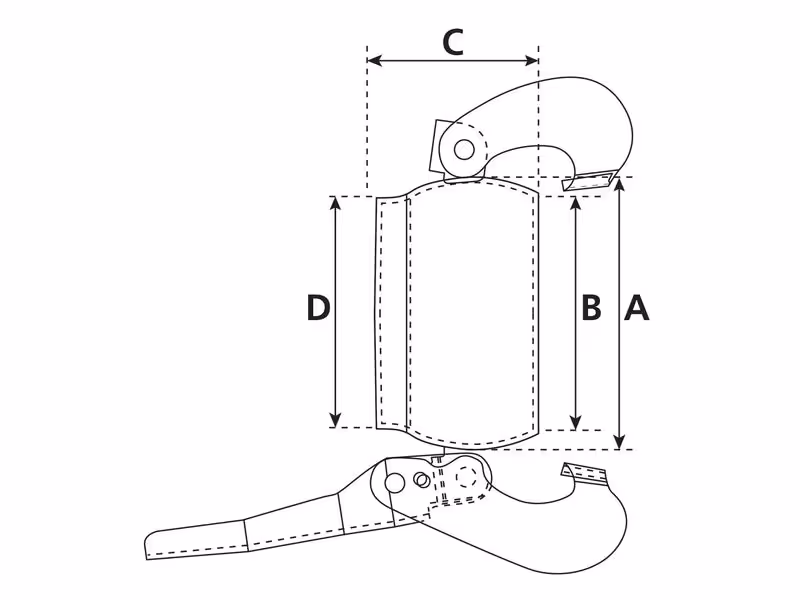Bouchon mâle - 4'' (108mm) (Galvanisé)