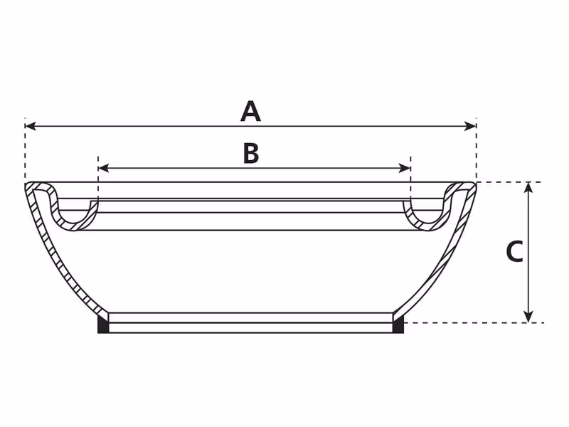 Bouchon mâle - 6'' (159mm)