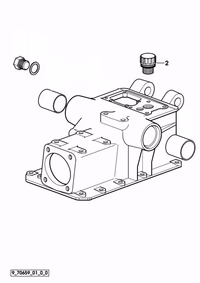 Bouchon reniflard pont arrière Deutz AGROTRON-PLUS 2.3199.255.0 origine