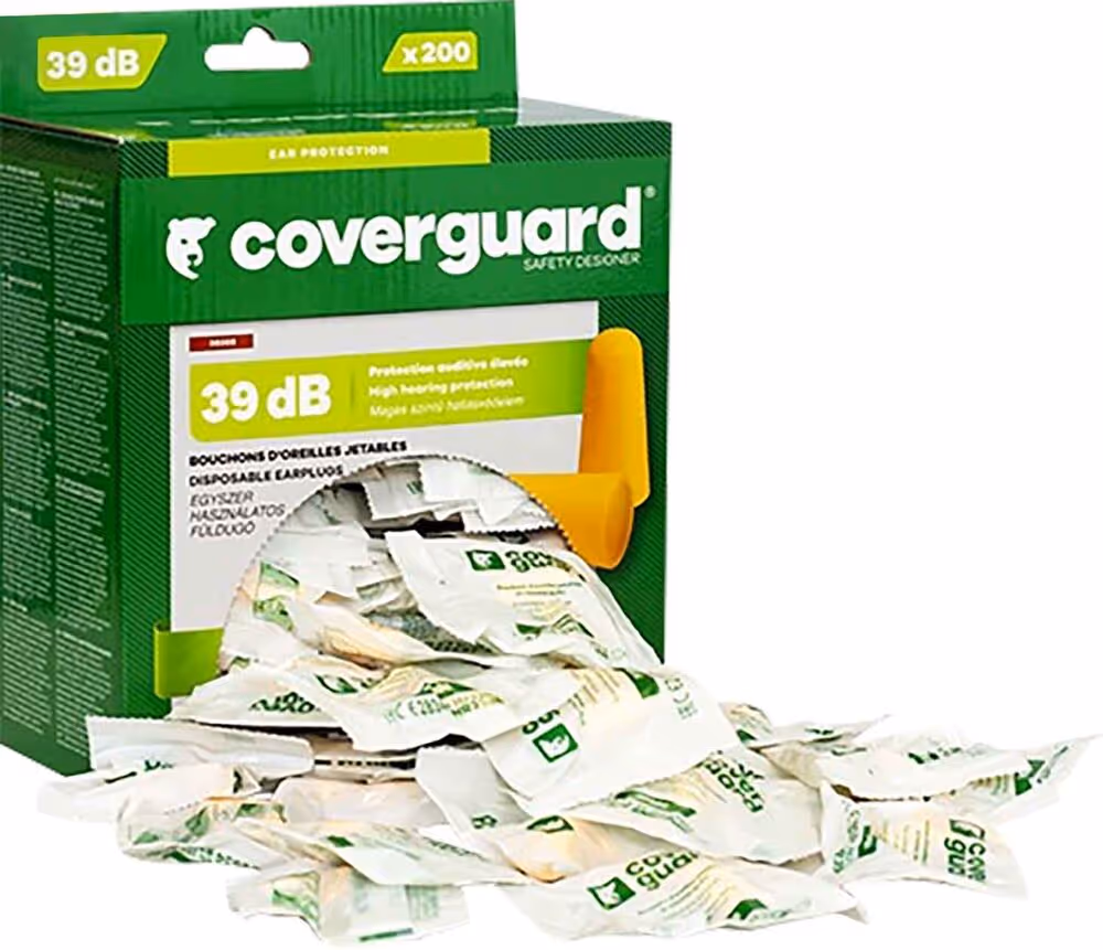 BOUCHONS ANTI BRUIT 400 PCS - 200 paires