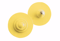 Boucle identifiaction Ukal Flex Jaune - Ukal