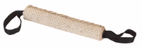 Boudin de mordant pour chien beige/noir,25cm