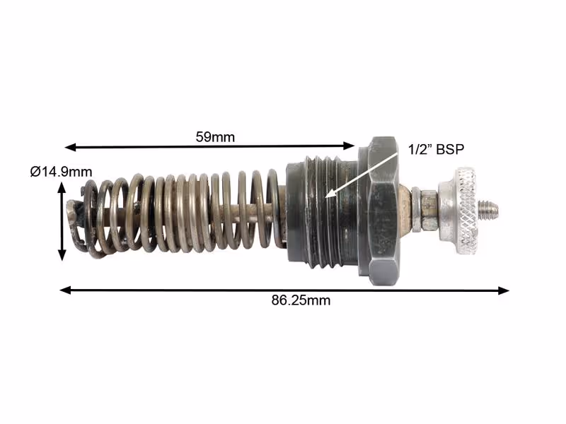 Bougie préchauf. 1/2'' BSP dexta&MF20C 23C Ford New Holland 81716982 adaptable